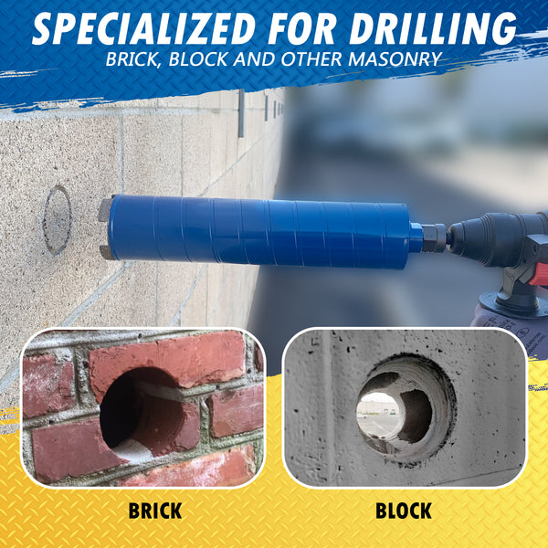 Dry Diamond Core Drill Bits for Brick or Block