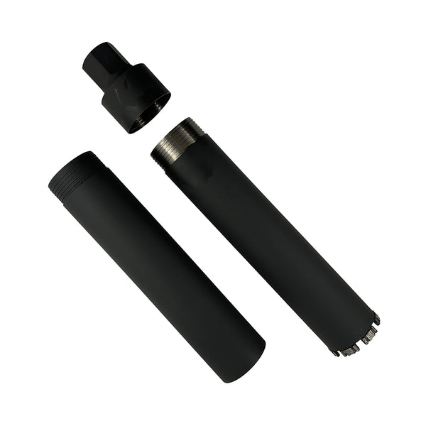 Extendable High Performance Wet Core Drill Bit
