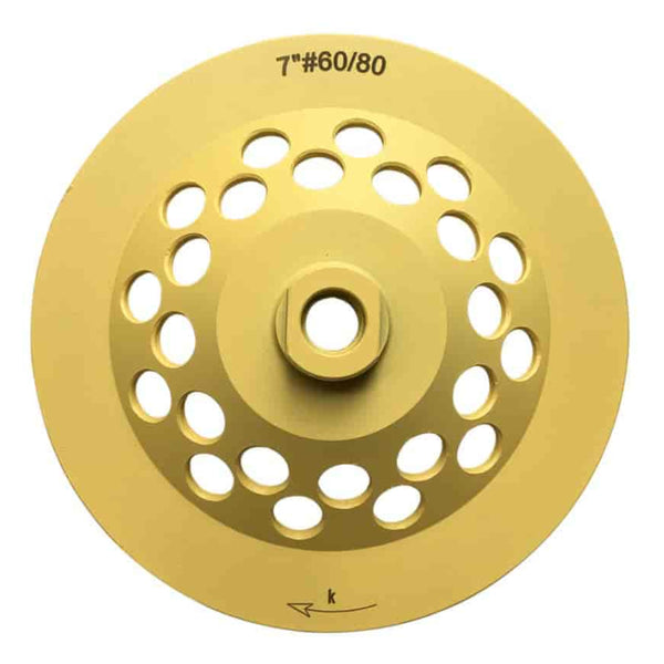 7" Back , Grit #60/80