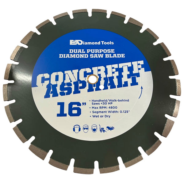 Walkbehind Saw Blades for Concrete and Asphalt