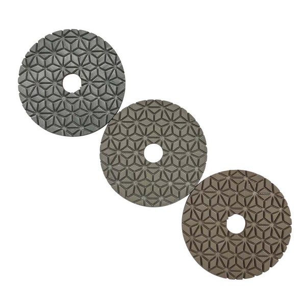 3-Steps Stone Polishing Pads