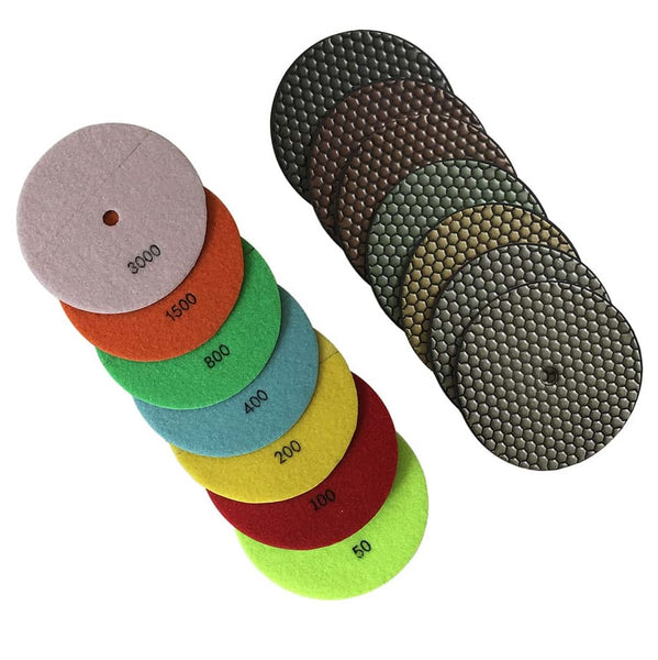 Dry Stone/Concrete Polishing Pads