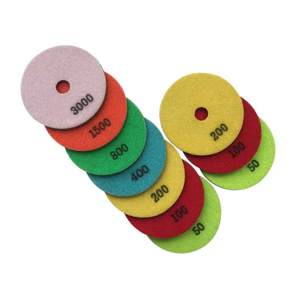 Wet Stone/Concrete Polishing Pads
