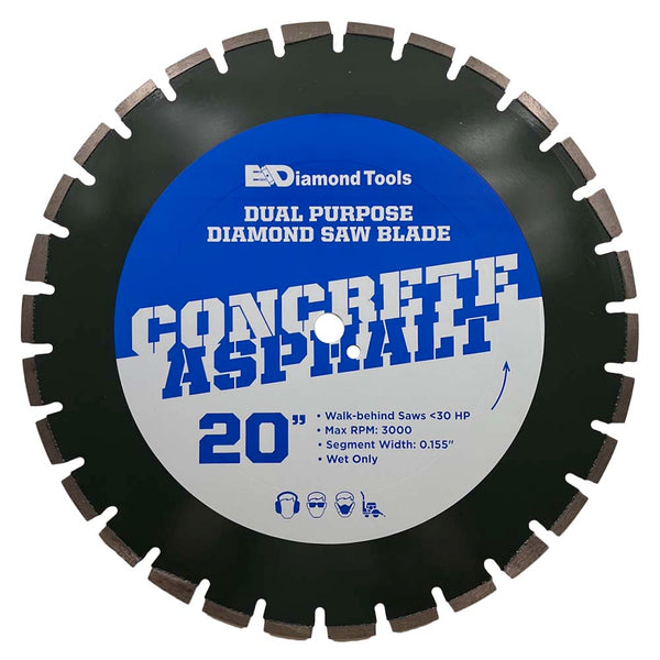 Walkbehind Saw Blades for Concrete and Asphalt