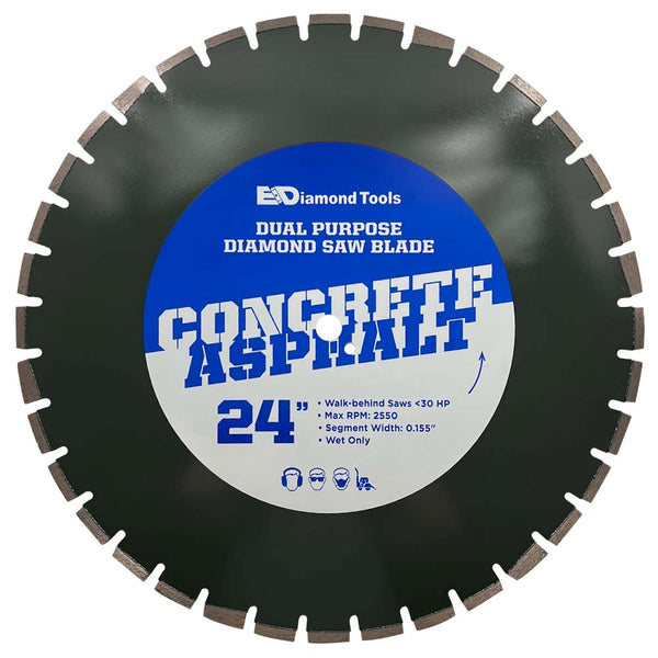 Walkbehind Saw Blades for Concrete and Asphalt