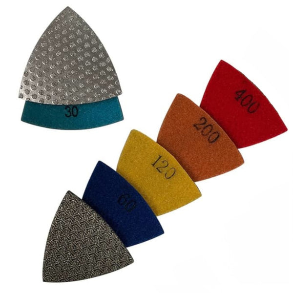 Triangular Grinding Pads for Oscillating Multi-Tools