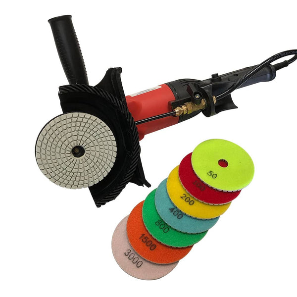 5" Electrical Variable Speed Wet Polisher