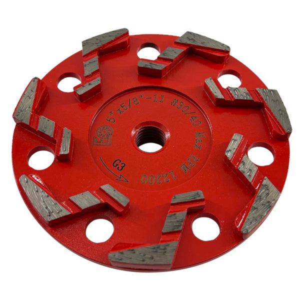 5"  , Grit #30/40