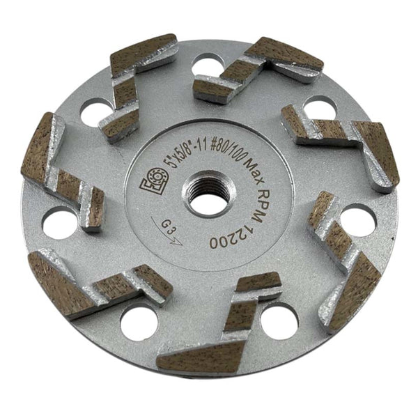5"  , Grit #80/100