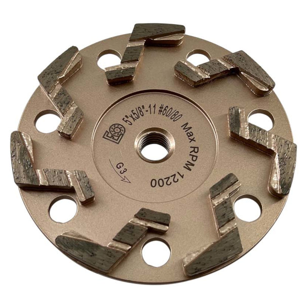 5" , Grit #60/80