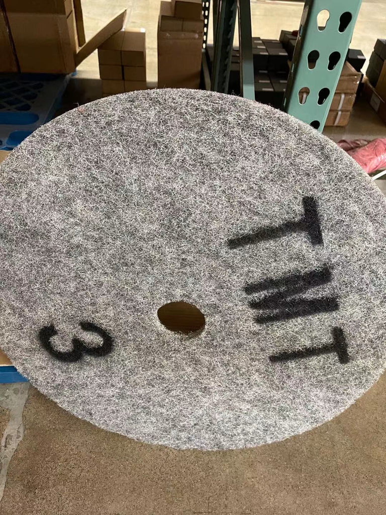 Hog Hair Polishing Pads for Burnishers