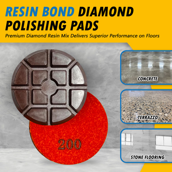 Resin Bond Diamond Polishing Pads