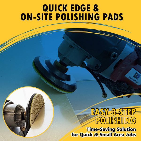 3-Steps Stone Polishing Pads
