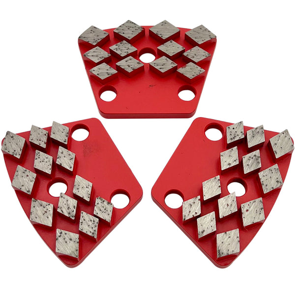Trapezoidal Grinding Discs for Iron Horse, Warrior, XtremePolishing, Wolfgang & ASL Grinders