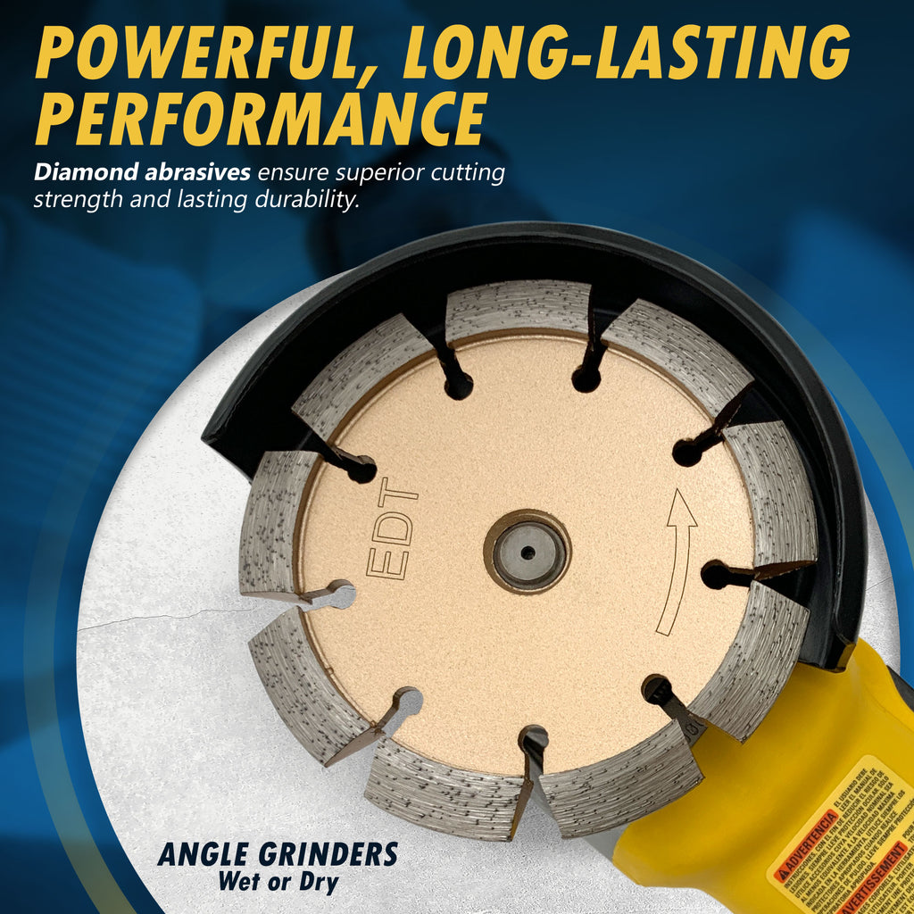 Crack Chaser Blades for Concrete, Asphalt Repair - 4 to 8