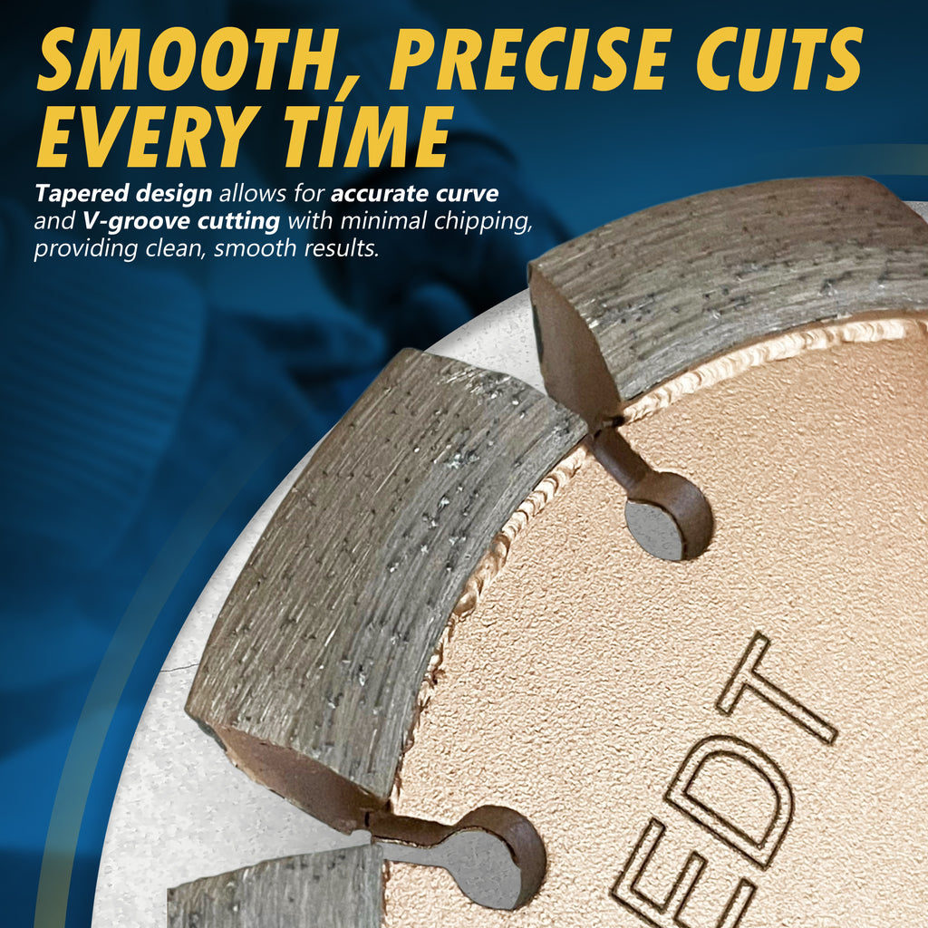 Crack Chaser Blades for Concrete, Asphalt Repair - 4 to 8