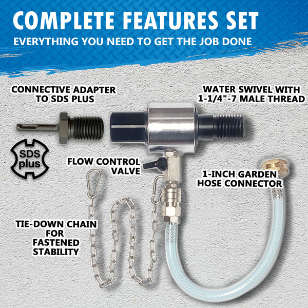 1-1/4"-Thread_SDS Plus Adapter
