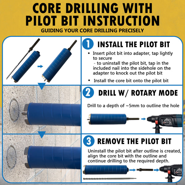 SDS MAX Pilot Bit  (ADJ26)