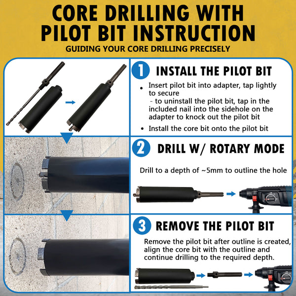 SDS MAX Pilot Bit