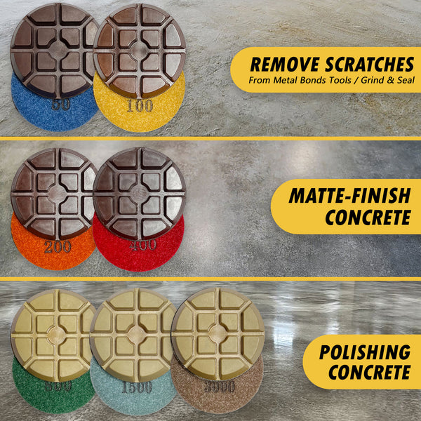 Resin Bond Diamond Polishing Pads