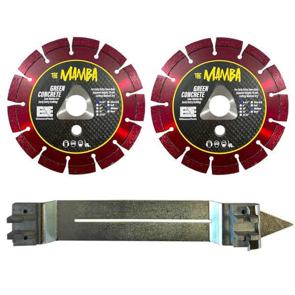 6-3/8", medium bond, 2 Pack w Skid Plate