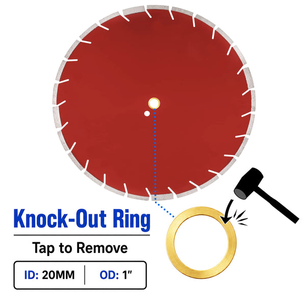 Knock Out Ring _ ID 20MM_ OD: 1"