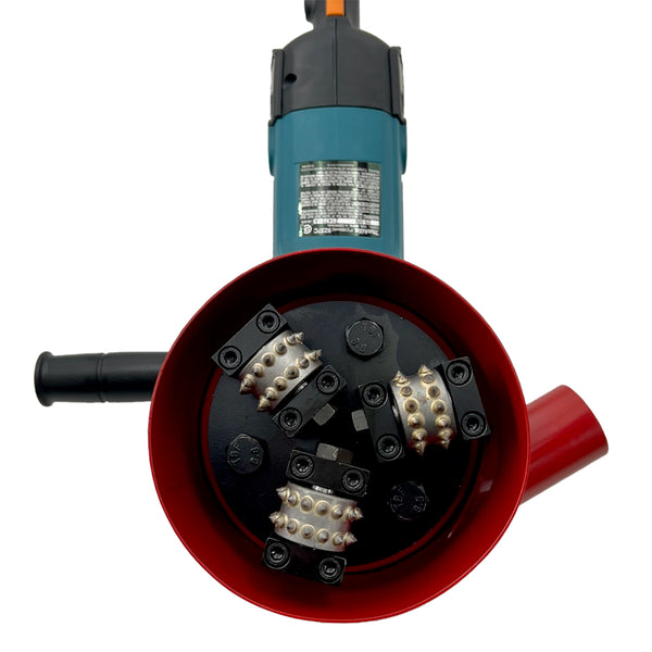 Bush Hammer for Handheld Grinders