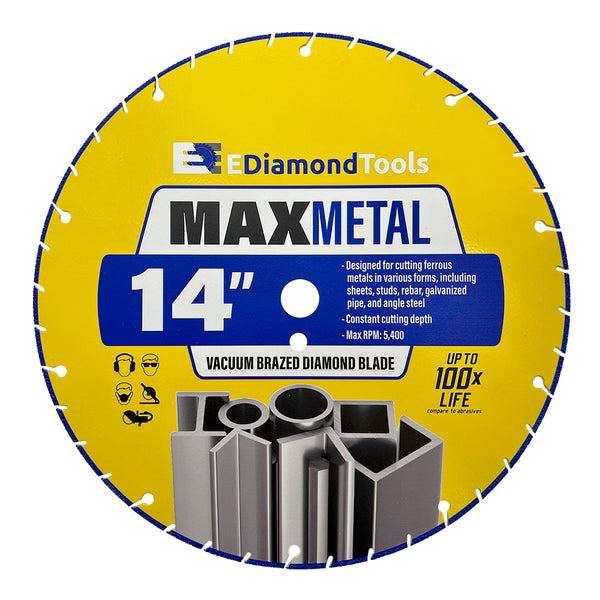 Vacuum Brazed Diamond Saw Blades for Metal