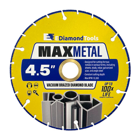 Vacuum Brazed Diamond Saw Blades for Metal