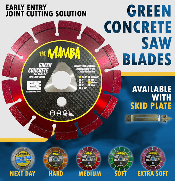 Green Concrete Saw Blades