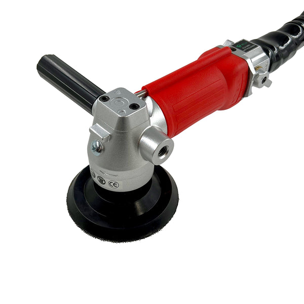 4" Air Powered Wet Polisher with Rear Exhaust