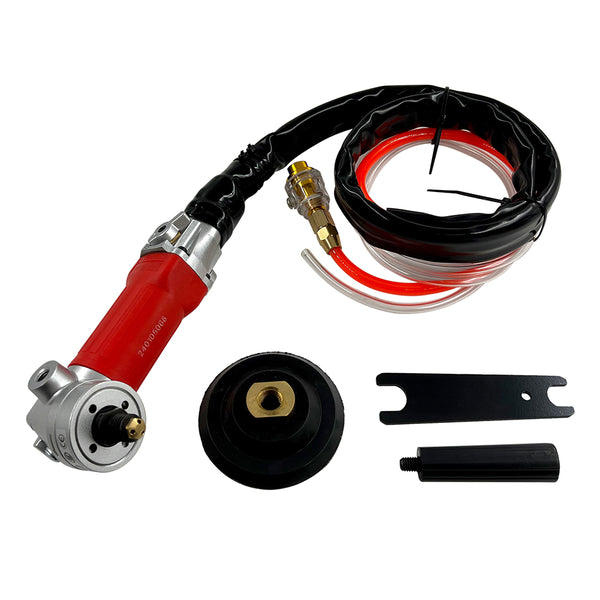 4" Air Powered Wet Polisher with Rear Exhaust