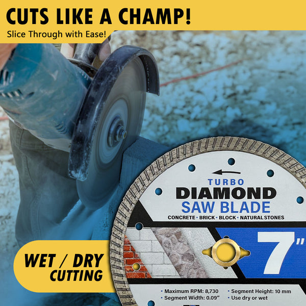 Turbo Diamond Saw Blades