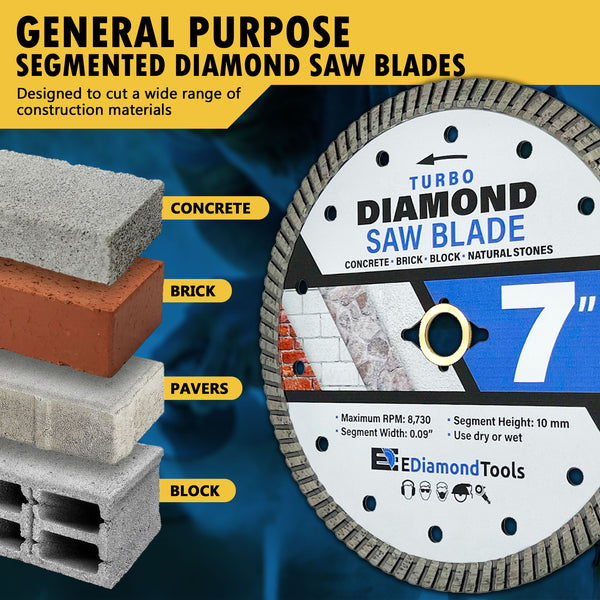 Turbo Diamond Saw Blades