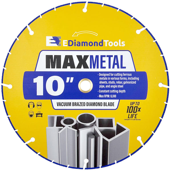 Vacuum Brazed Diamond Saw Blades for Metal