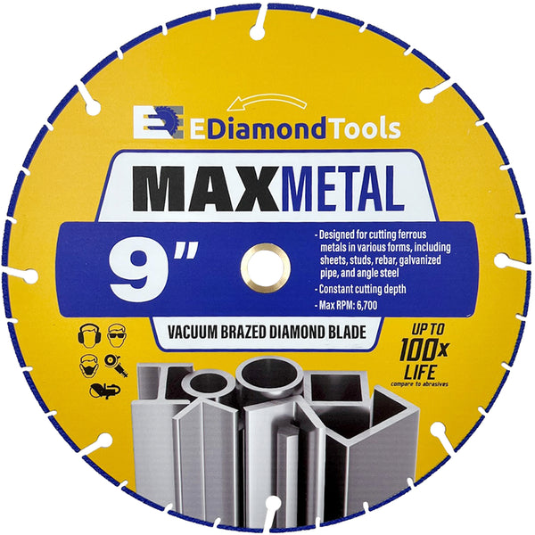 Vacuum Brazed Diamond Saw Blades for Metal