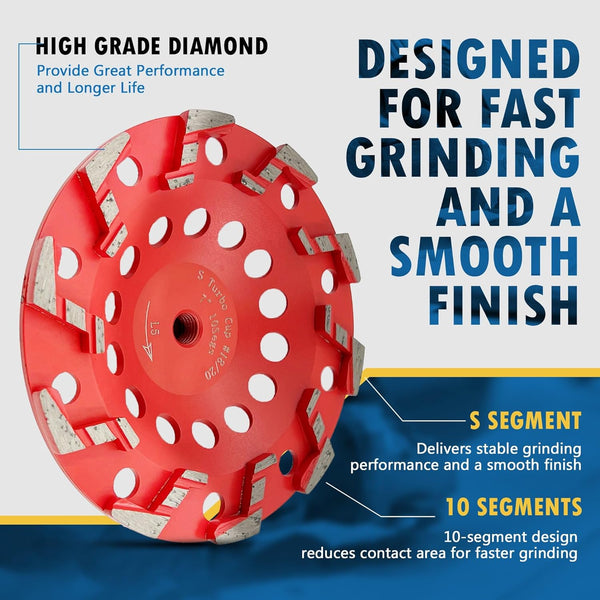 High Performance Diamond Grinding Wheels