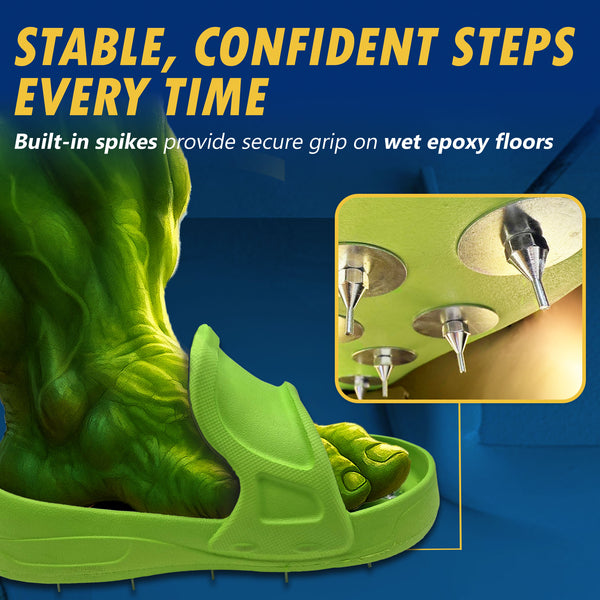 Spike Shoes for Epoxy Coating