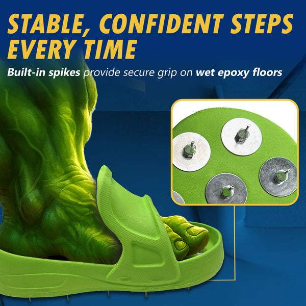 Spike Shoes for Epoxy Coating
